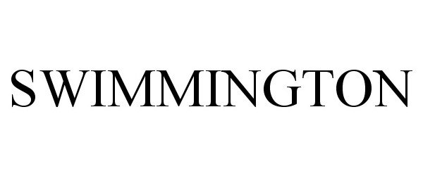 Trademark Logo SWIMMINGTON