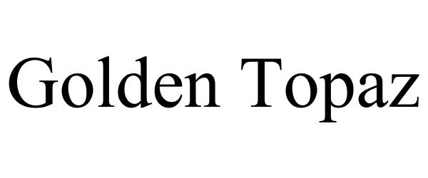 Trademark Logo GOLDEN TOPAZ