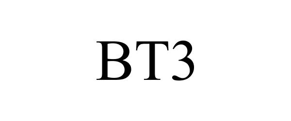 Trademark Logo BT3