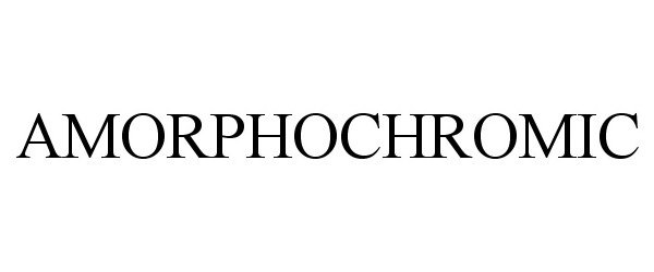  AMORPHOCHROMIC
