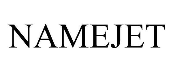 Trademark Logo NAMEJET