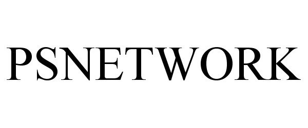 Trademark Logo PSNETWORK