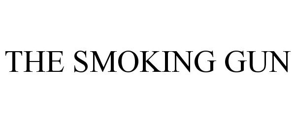Trademark Logo THE SMOKING GUN