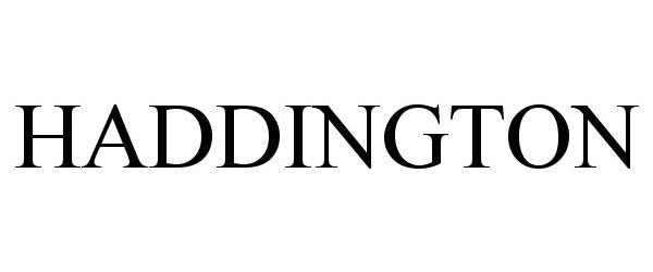 Trademark Logo HADDINGTON
