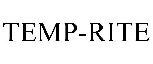 Trademark Logo TEMP-RITE