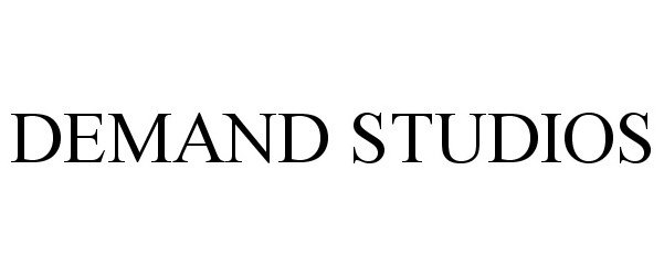Trademark Logo DEMAND STUDIOS