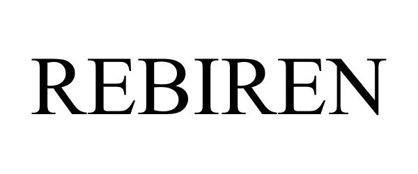 Trademark Logo REBIREN
