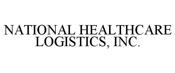 Trademark Logo NATIONAL HEALTHCARE LOGISTICS, INC.