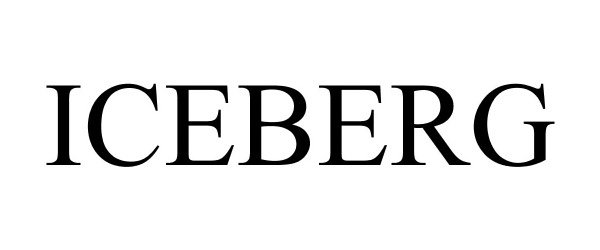 Trademark Logo ICEBERG