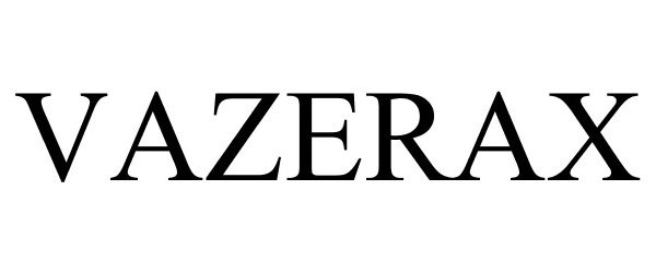 Trademark Logo VAZERAX