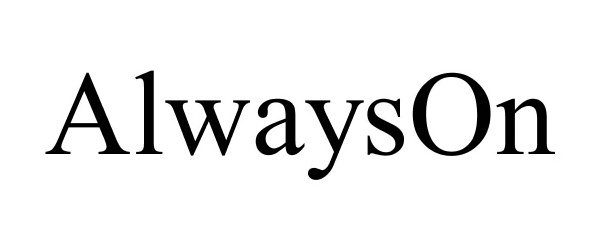 Trademark Logo ALWAYSON