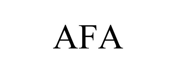 Trademark Logo AFA