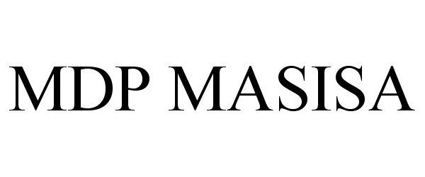 Trademark Logo MDP MASISA