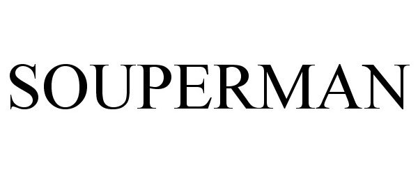 Trademark Logo SOUPERMAN