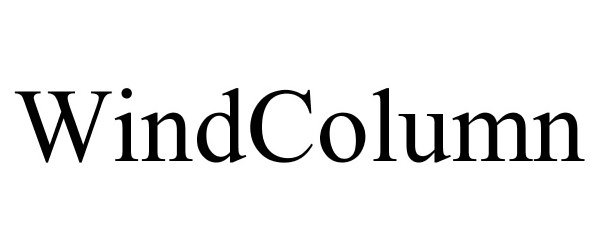 Trademark Logo WINDCOLUMN