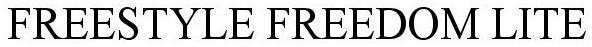 Trademark Logo FREESTYLE FREEDOM LITE