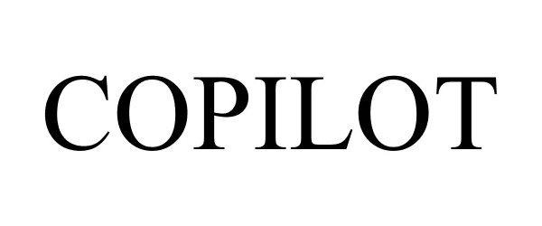 Trademark Logo COPILOT