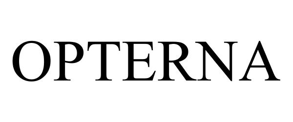 Trademark Logo OPTERNA