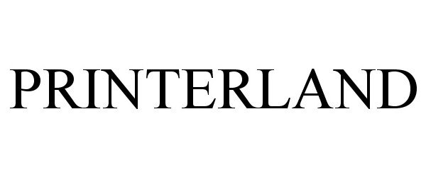 Trademark Logo PRINTERLAND