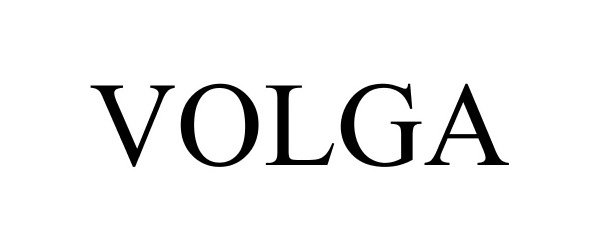Trademark Logo VOLGA