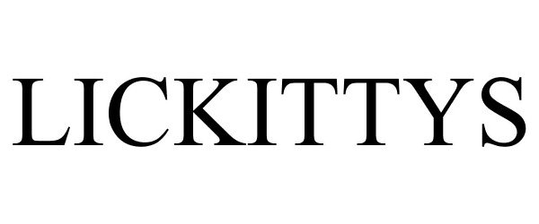 Trademark Logo LICKITTYS