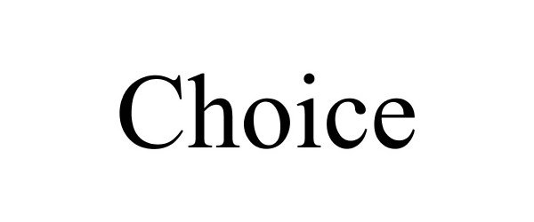  CHOICE