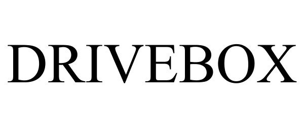 Trademark Logo DRIVEBOX