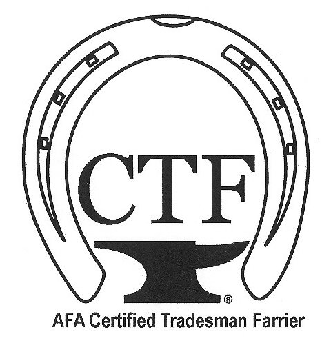 Trademark Logo CTF AFA CERTIFIED TRADESMAN FARRIER