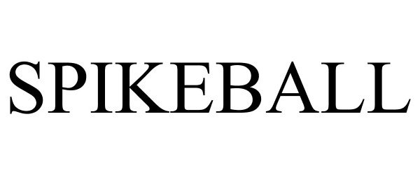 Trademark Logo SPIKEBALL