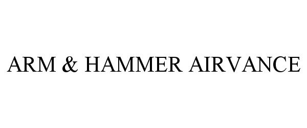 ARM &amp; HAMMER AIRVANCE
