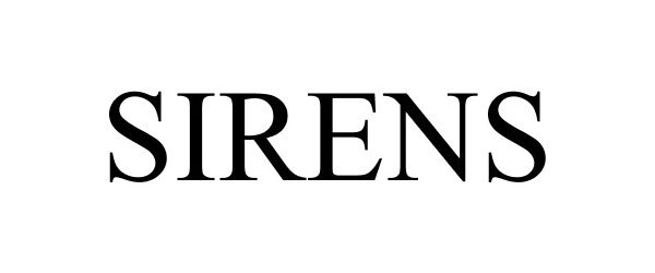 Trademark Logo SIRENS