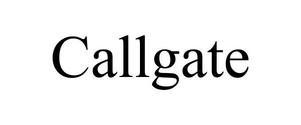 Trademark Logo CALLGATE