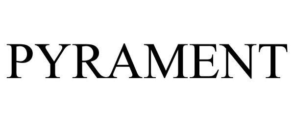 Trademark Logo PYRAMENT