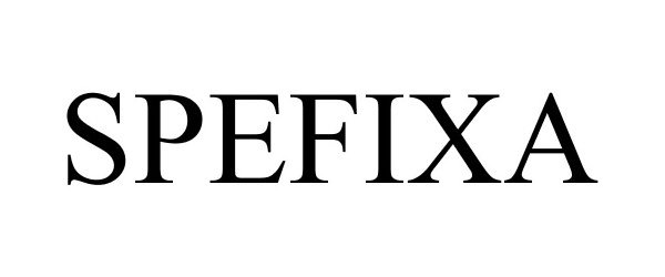 Trademark Logo SPEFIXA