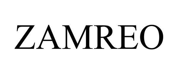 Trademark Logo ZAMREO
