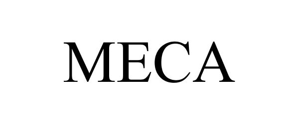 Trademark Logo MECA