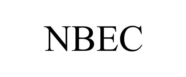 Trademark Logo NBEC