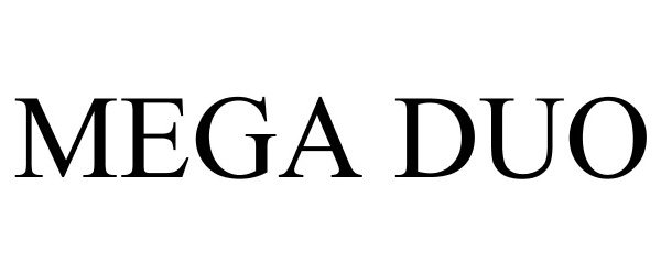 Trademark Logo MEGA DUO