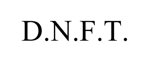 Trademark Logo D.N.F.T.
