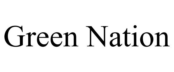 Trademark Logo GREEN NATION