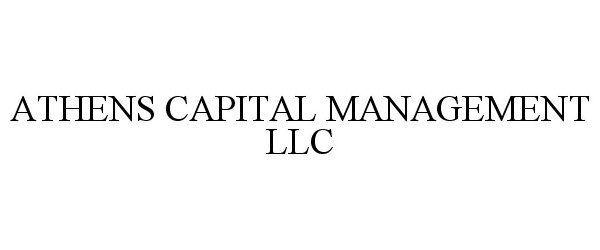  ATHENS CAPITAL MANAGEMENT LLC