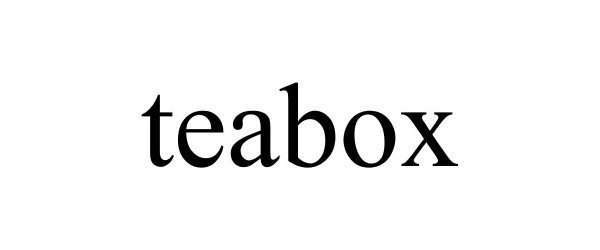 Trademark Logo TEABOX