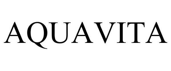 Trademark Logo AQUAVITA