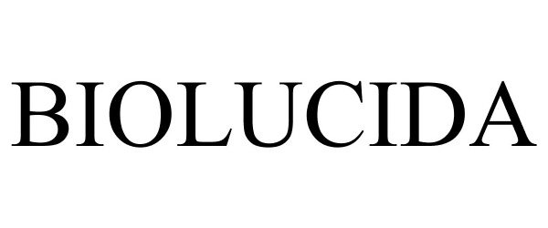 Trademark Logo BIOLUCIDA