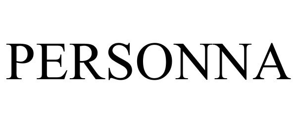 Trademark Logo PERSONNA