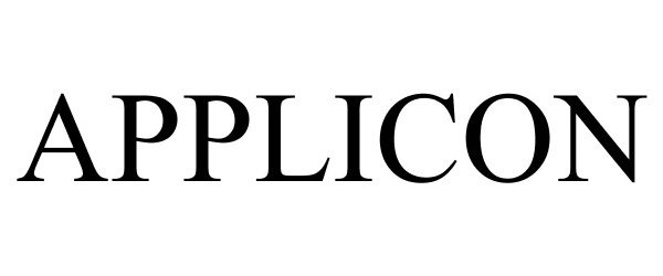Trademark Logo APPLICON