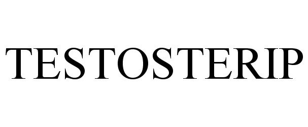 Trademark Logo TESTOSTERIP