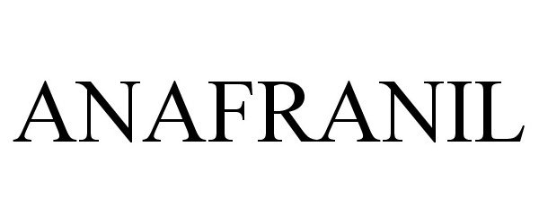 Trademark Logo ANAFRANIL