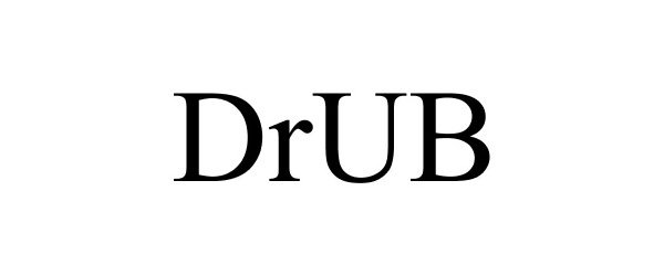 Trademark Logo DRUB