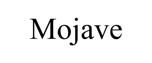 Trademark Logo MOJAVE